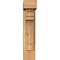 Ekena Millwork Merced Block Smooth Bracket w/ Offset Brace, Western Red Cedar, 5 1/2"W x 14"D x 26"H BKT0604X14X26MRC05SWR - alternate 4